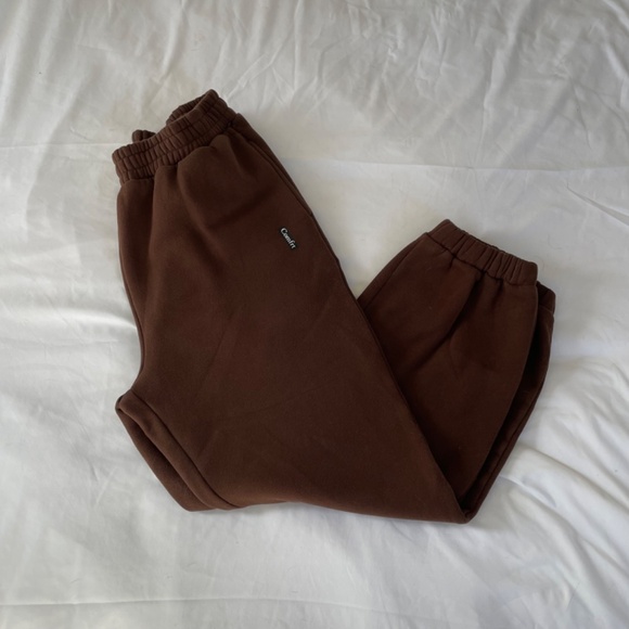 Dark Brown Comfort Sweatpants Size XL - Picture 2 of 5